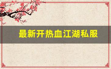 最新开热血江湖私服 (5)