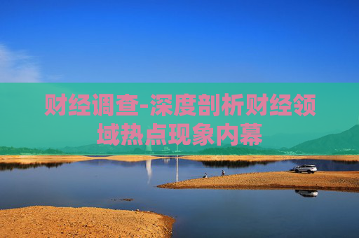 财经调查-深度剖析财经领域热点现象内幕