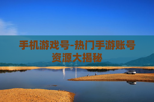 手机游戏号-热门手游账号资源大揭秘