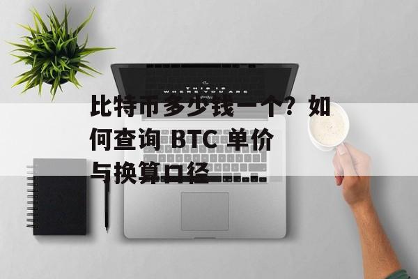 比特币多少钱一个？如何查询 BTC 单价与换算口径